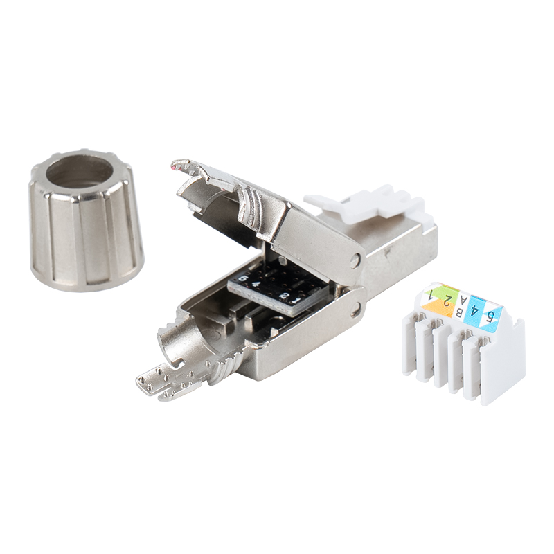Cat7 차폐 툴리스 RJ45 커넥터 RJ-G40S-1-C7 Cat7 차폐 툴리스 RJ45 커넥터 RJ-G40S-1-C7