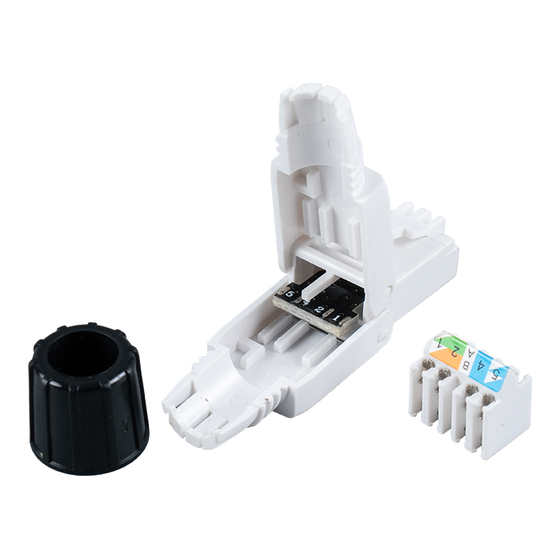 Cat6A 비차폐 툴리스 RJ45 커넥터(나사 포함) RJ-G40U-C6A Cat6A 비차폐 툴리스 RJ45 커넥터(나사 포함) RJ-G40U-C6A