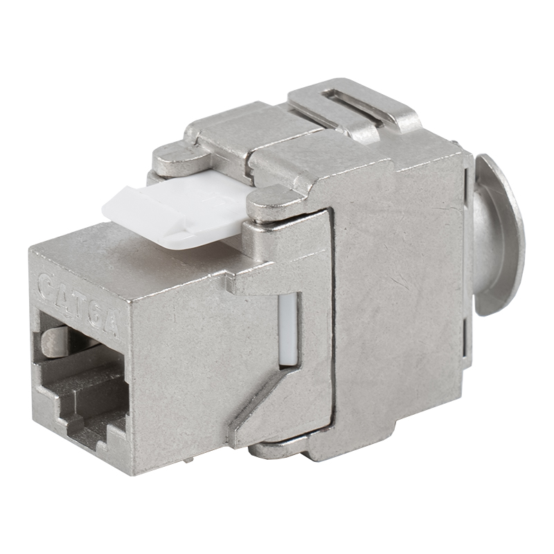 C6A 차폐형 180° 무톨리스 키스톤 잭(브래킷 포함) SM-2335SH8C6A