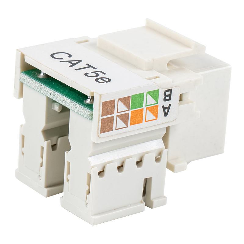 Cat6 비차폐 90° 키스톤 잭(셔터 2개 포함) SM-2011H8C5E Cat6 비차폐 90° 키스톤 잭(셔터 2개 포함) SM-2011H8C5E