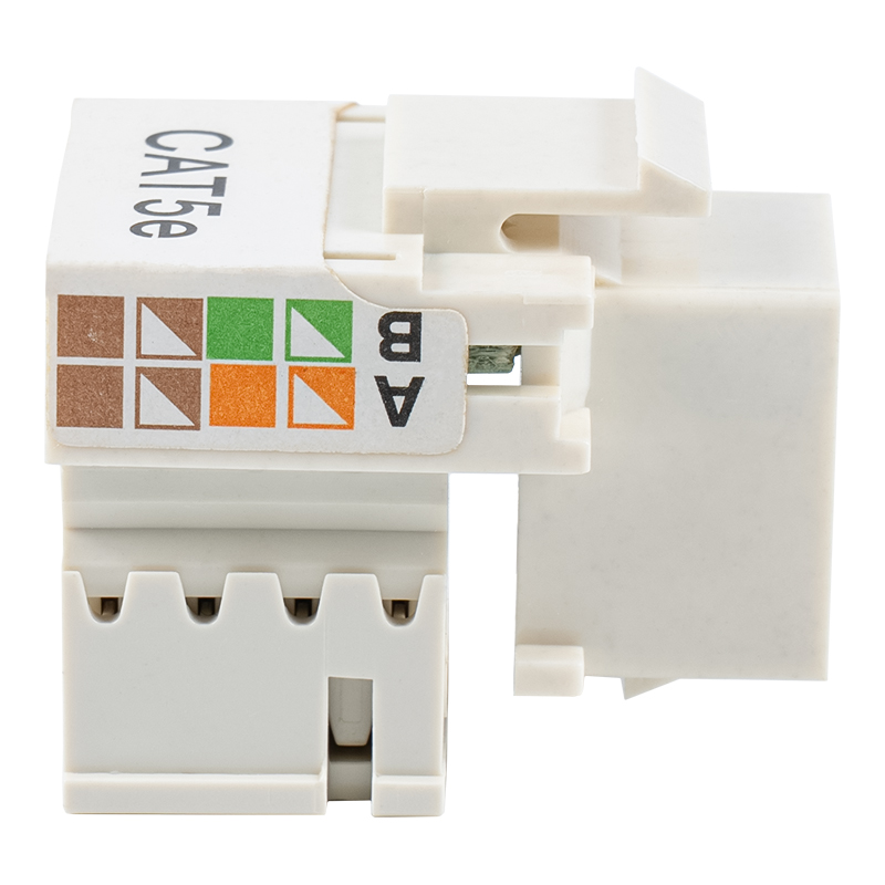Cat6 비차폐 90° 키스톤 잭(셔터 2개 포함) SM-2011H8C5E Cat6 비차폐 90° 키스톤 잭(셔터 2개 포함) SM-2011H8C5E