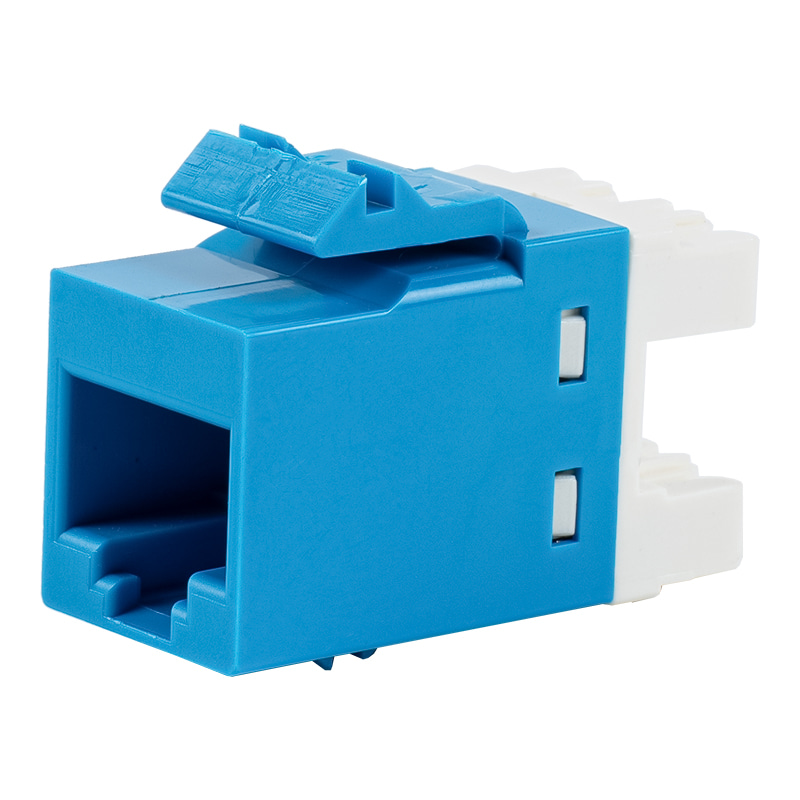 Cat6 비차폐 180° 모듈러 잭 SM-2027H8C6 Cat6 비차폐 180° 모듈러 잭 SM-2027H8C6