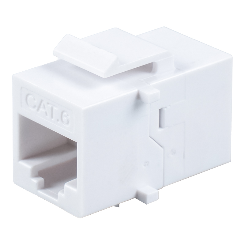 C6A 비차폐 RJ45 인라인 커플러(소형 브래킷 4개 포함) SM-2033C6A