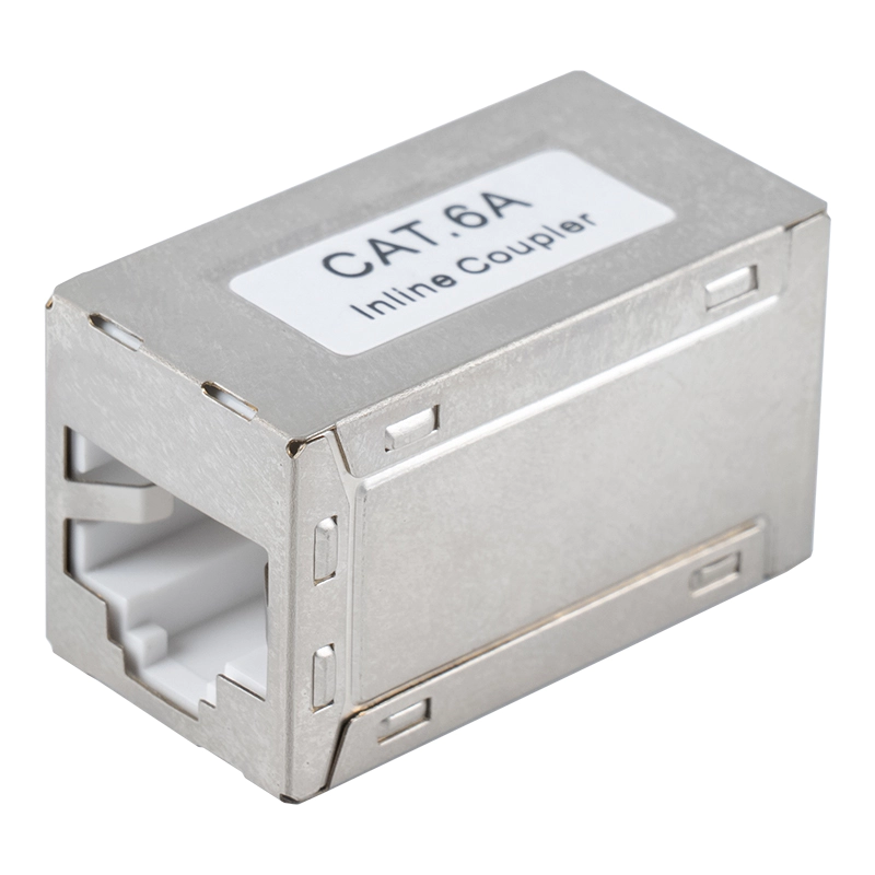 C6A 차폐 RJ45 인라인 커플러 SM-2039SC6A