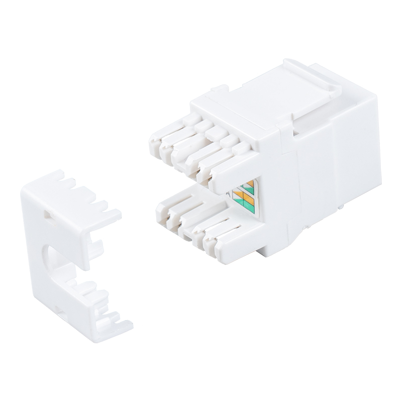 Cat6 비차폐 180° 모듈러 잭(셔터 포함) SM-2064CD8C6 Cat6 비차폐 180° 모듈러 잭(셔터 포함) SM-2064CD8C6