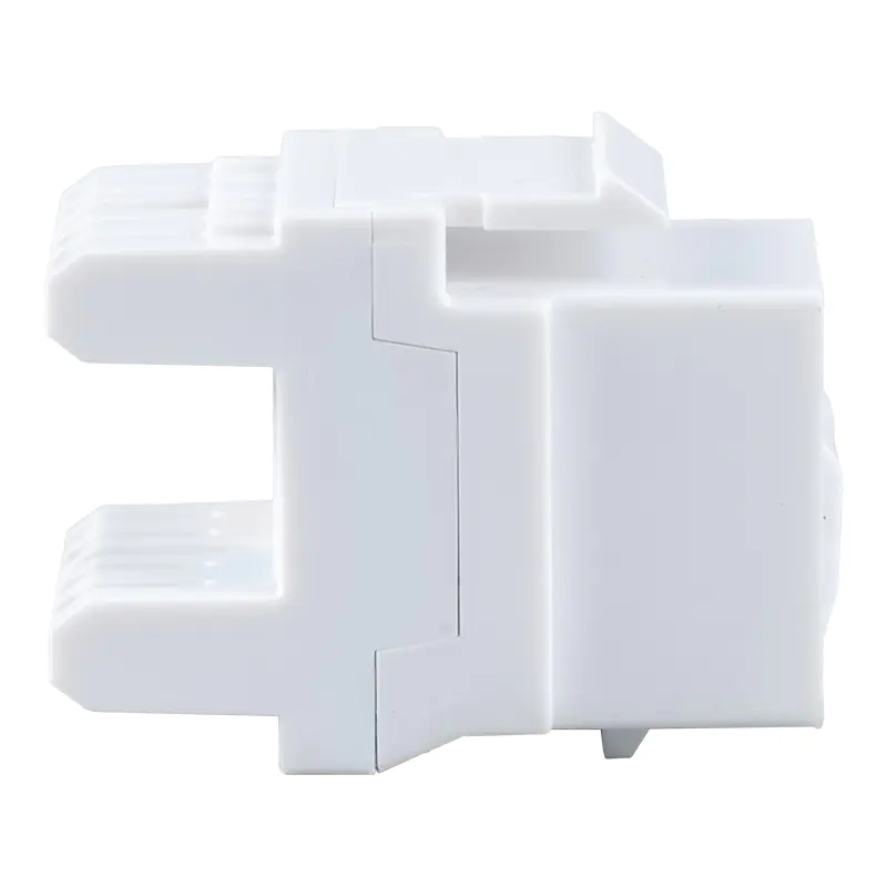 Cat6 비차폐 180° 모듈러 잭(셔터 포함 미니형) SM-2089CD8C6-1 Cat6 비차폐 180° 모듈러 잭(셔터 포함 미니형) SM-2089CD8C6-1