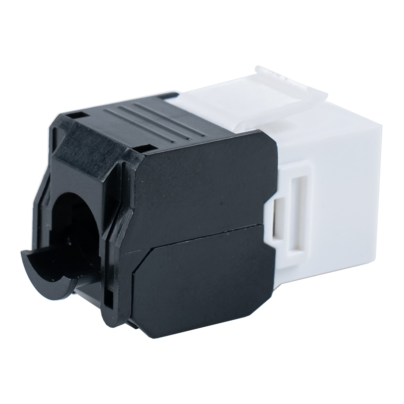 Cat6 비차폐 180° 툴리스 모듈러 잭(플립오픈형) SM-2336H8C6 Cat6 비차폐 180° 툴리스 모듈러 잭(플립오픈형) SM-2336H8C6