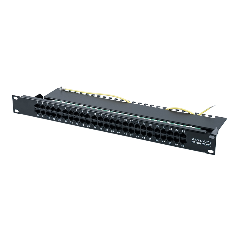 카테고리 3 19인치 1U 8P 8C 50포트 음성패치패널 (KRONE IDC) SP-3208K50-C3
