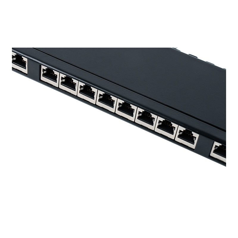 카테고리 6 19인치 1U 차폐 24포트 패치 패널 SP-3217SK24-C6A 카테고리 6 19인치 1U 차폐 24포트 패치 패널 SP-3217SK24-C6A