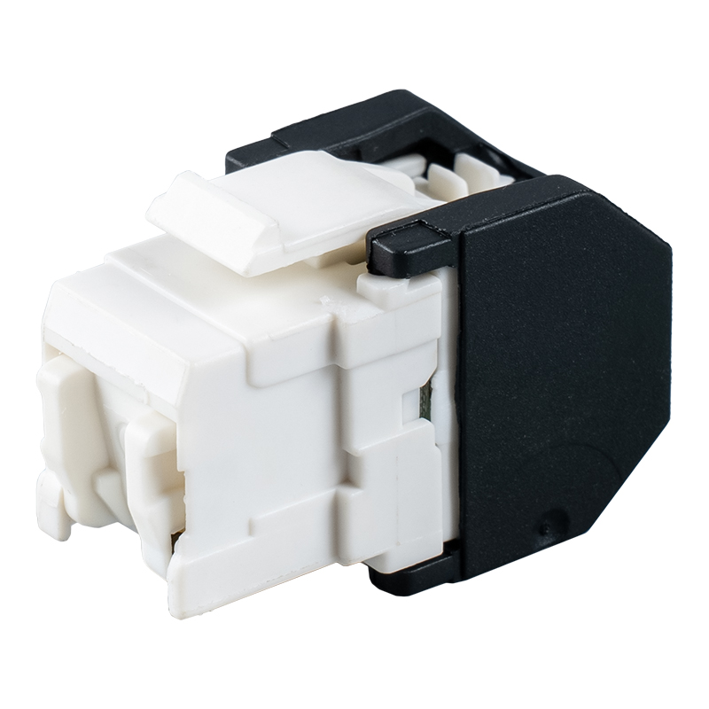 Cat6 비차폐 180° 도구가 필요 없는 모듈러 잭(셔터 포함) SM-2399H8C6