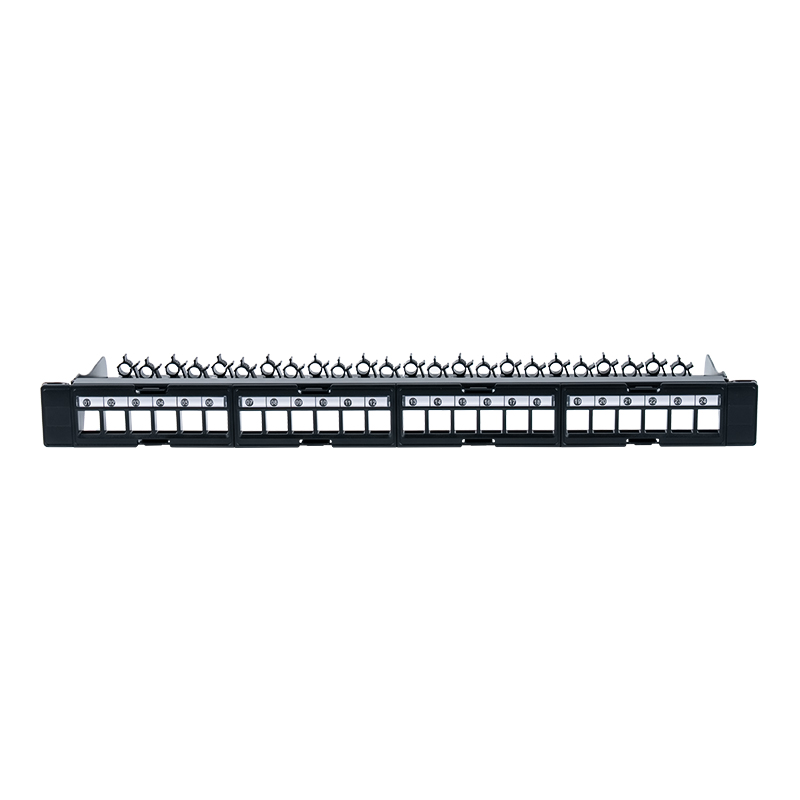 19인치 1U 24포트 비차폐 랙 마운트(분리형 창) SP-3404-24P 19인치 1U 24포트 비차폐 랙 마운트(분리형 창) SP-3404-24P
